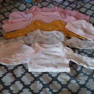 Girls long sleeves onesies